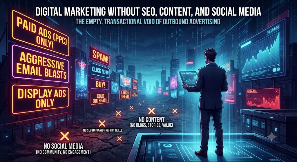 What Is Digital Marketing Without SEO, Content, and Social Media?​