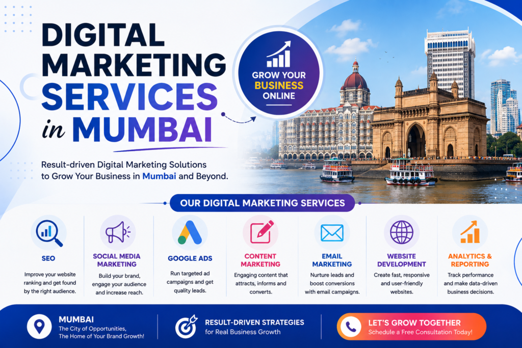 Digital Marketing Agency in Mumbai​